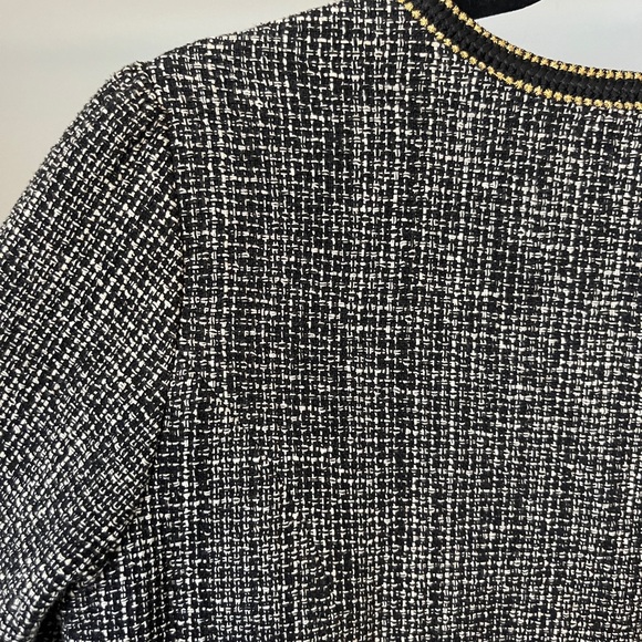 Maison Scotch Brand New - Tweed Chanel-esque cropped blazer - Picture 4 of 6